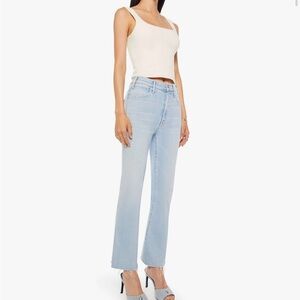 MOTHER Denim The Hustler Ankle Fray